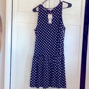 Pretty Black & white Polk a dot dress.